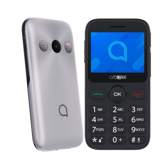 Alcatel 2020x 4mb/16mb Single Sim Prata